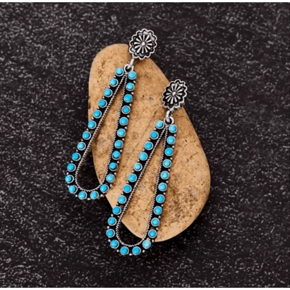 Southwestern Turquoise Earrings